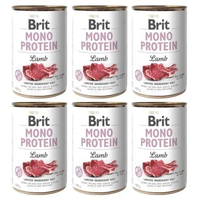 Brit Mono Protein Lamb 400 gram - VoerOnline