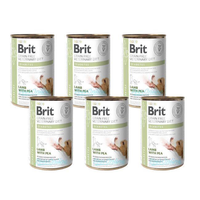 Brit Veterinary Diet Diabetes Turkey & Pea