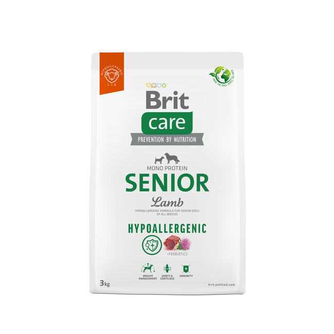 Brit Care - Dog - Hypoallergenic Senior - Lam