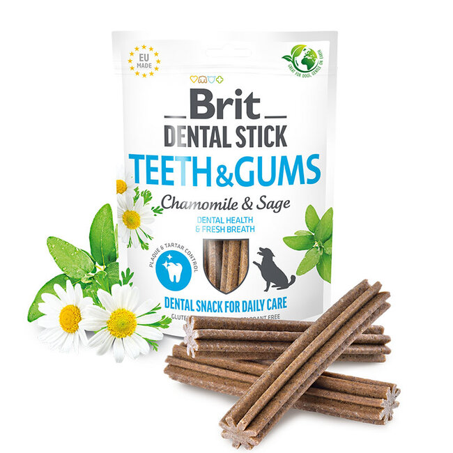 Brit Dental Stick – Teeth & Gums 7 st