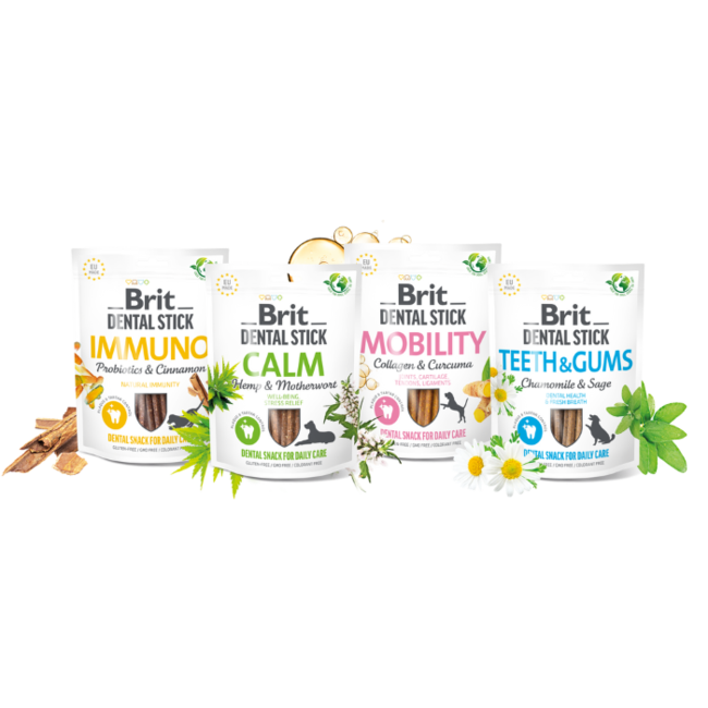 Brit Dental Stick – Teeth & Gums 7 st