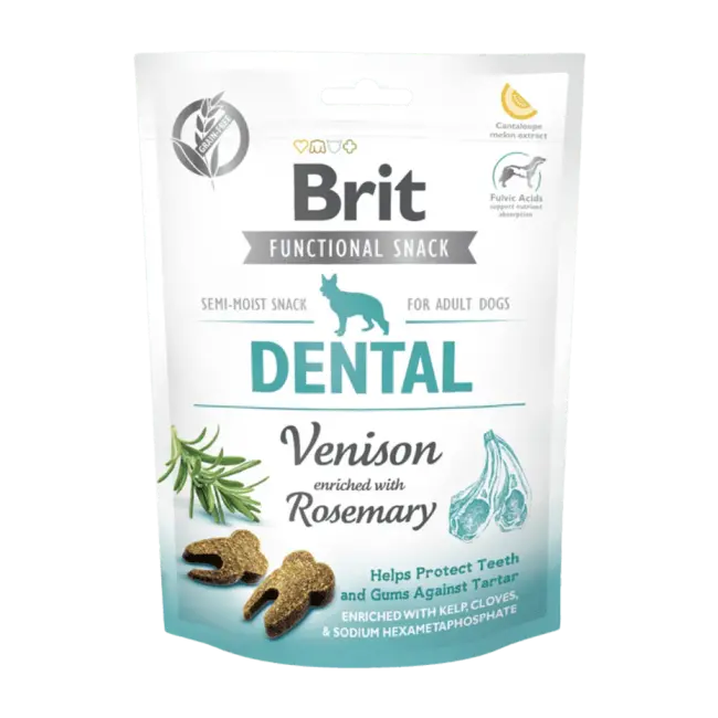 Brit Functional Snack – Dental Venison 150g
