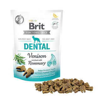 Brit Brit Functional Snack – Dental Venison 150g