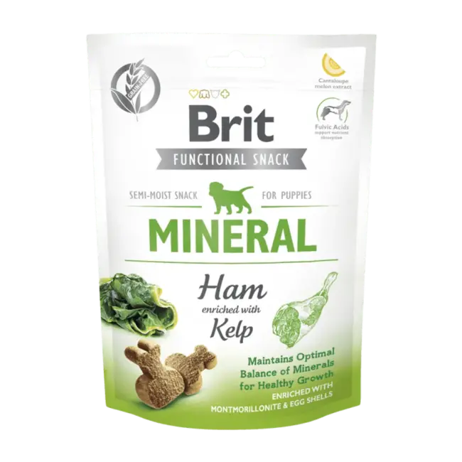 Brit Functional Snack – Mineral Ham for Puppies 150g