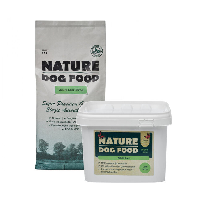Nature Dog Food Lam