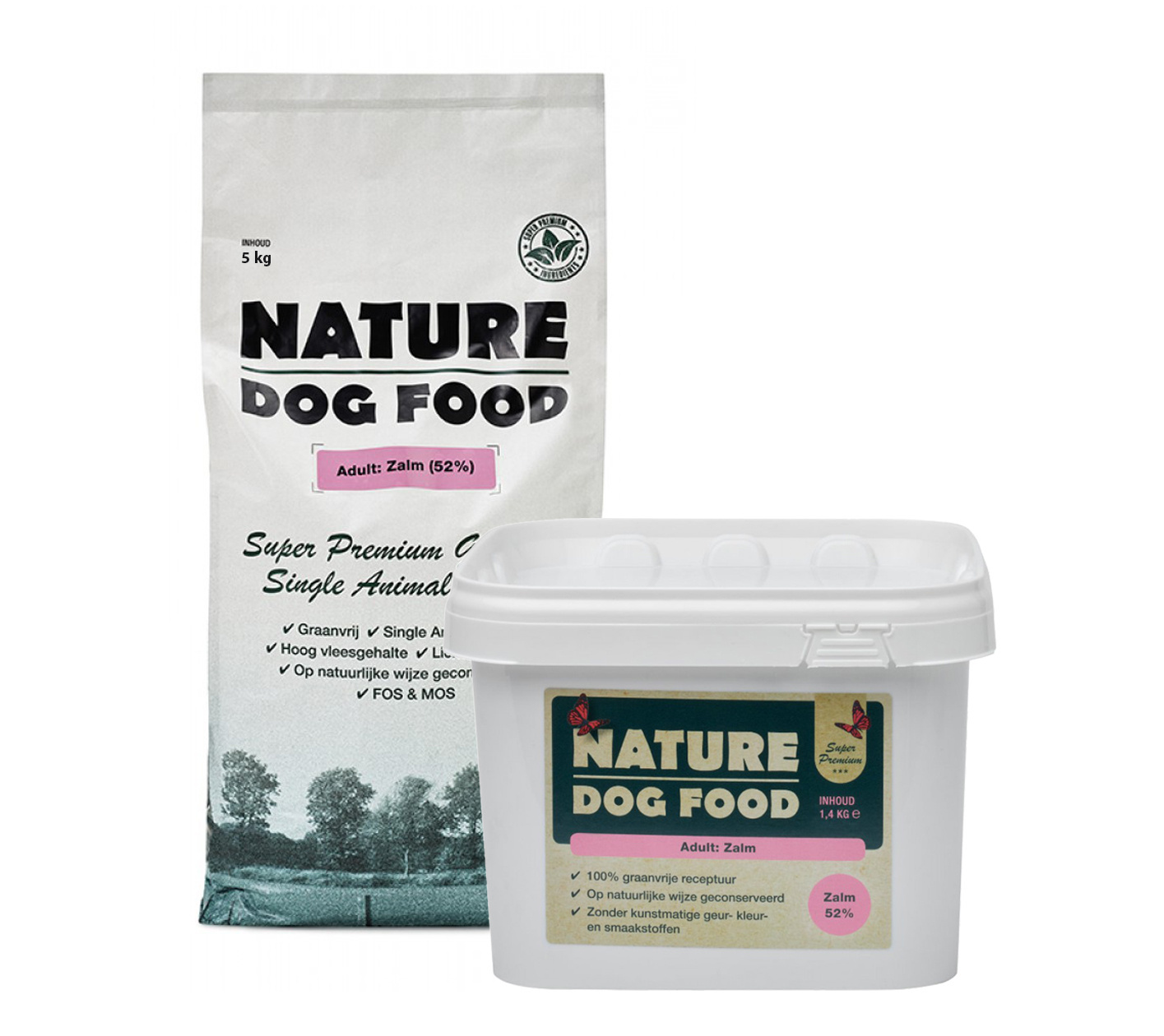 Nature Dog Food Zalm