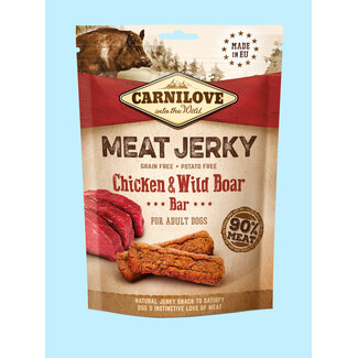 Carnilove Carnilove Meat Jerky Chicken & Wild Boar Bar