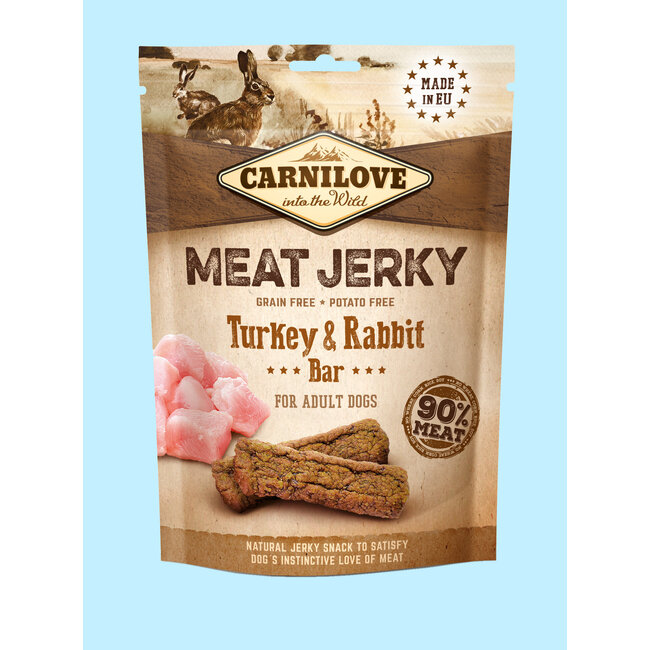 Carnilove Meat Jerky Turkey & Rabbit Bar