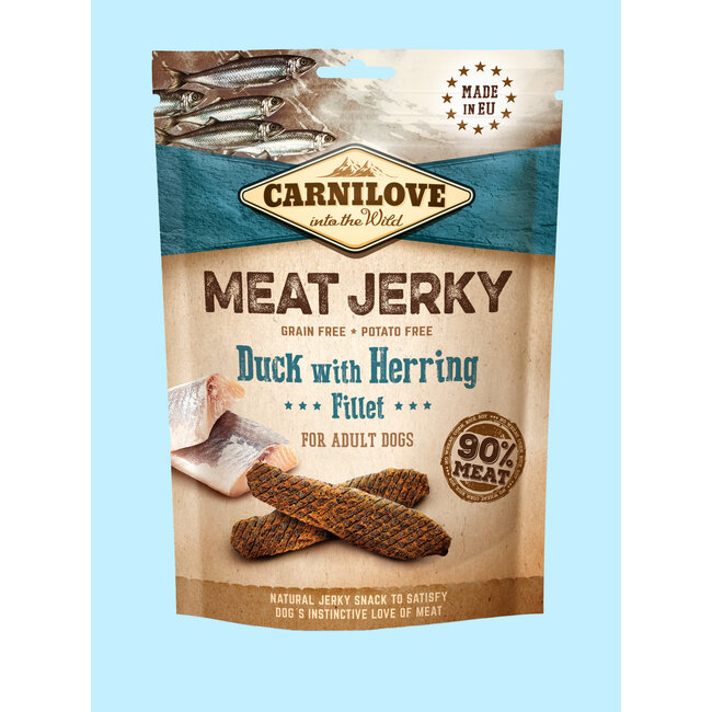 Carnilove Meat Jerky Duck with Herring