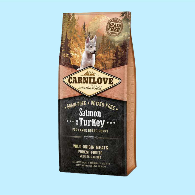 Carnilove  Salmon & Turkey Puppy Large Breed 12 kg