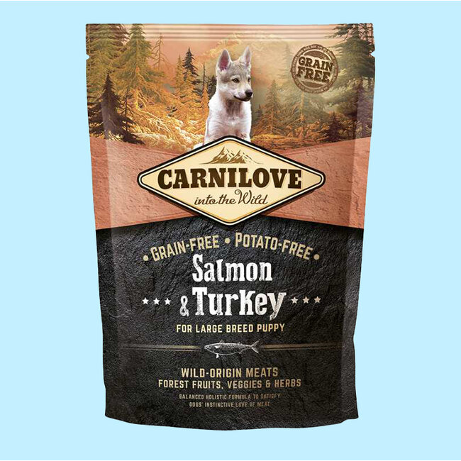 Carnilove Salmon & Turkey Puppy Large Breed 1,5 kg