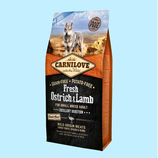 Carnilove Carnilove Fresh Ostrich & Lamb for small dogs 6kg