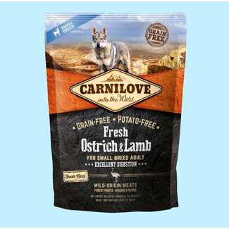 Carnilove Carnilove Fresh Ostrich & Lamb for small dogs 1,5kg