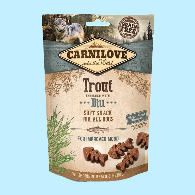 Carnilove Soft Snack Trout with Dill 200gr