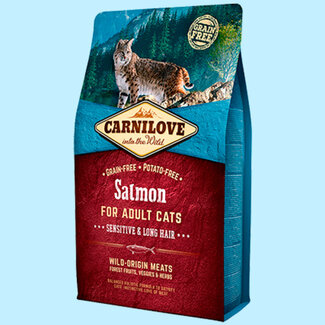 Carnilove Carnilove Salmon Sensitive & Long hair 2 kg