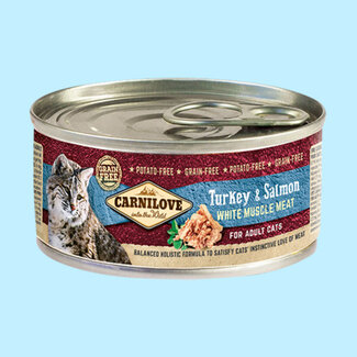 Carnilove Carnilove blikvoer Turkey & Salmon 12 x 100 gram
