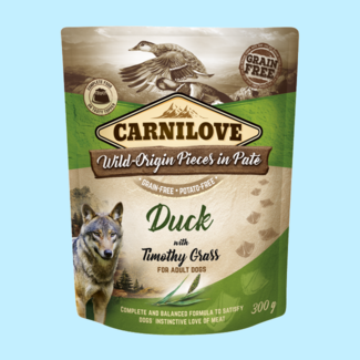 Carnilove Carnilove Paté Duck with Timothy Grass 300g