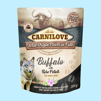 Carnilove Carnilove Paté Buffalo with Rose Petals 300g