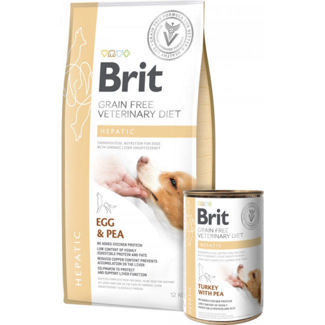 Brit Veterinary Diet Hepatic Egg & Pea