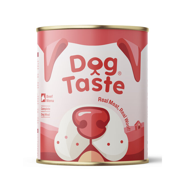 DogTaste Beef Menu