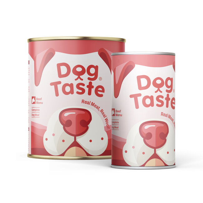 DogTaste Beef Menu