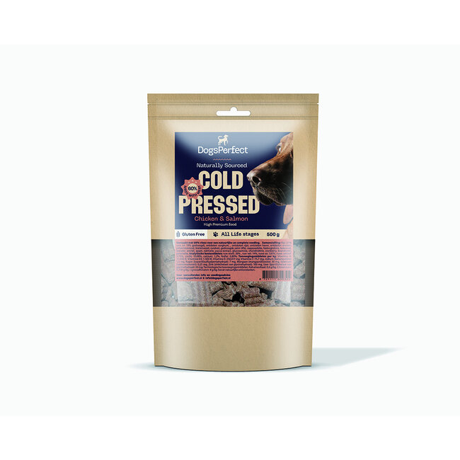 DogsPerfect - Premium Cold Pressed Chicken & Salmon - 14 kg