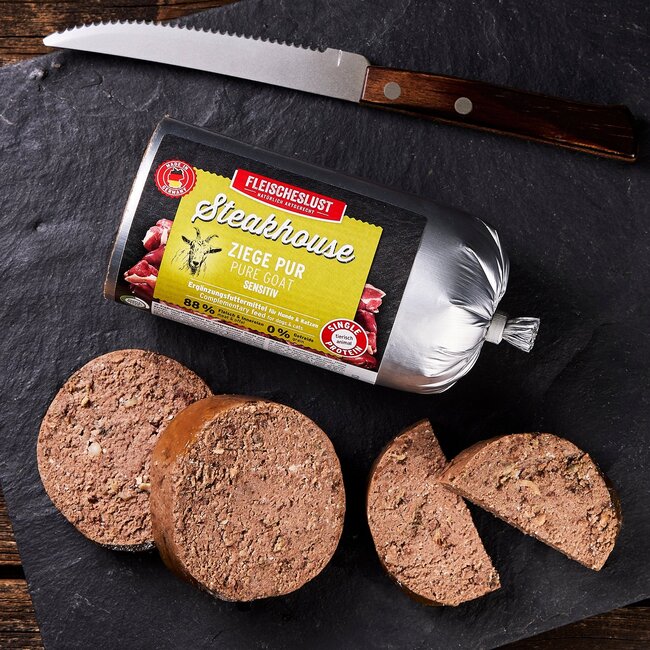 Steakhouse Sausage Pure Goat 500gr