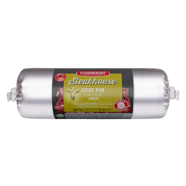 Steakhouse Sausage Pure Goat 500gr