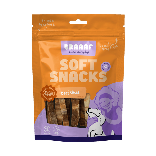 Braaaf Beef Steak Slice - Rund en vis