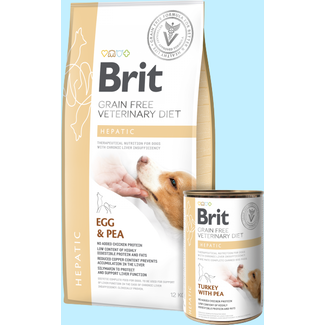 Brit Brit Veterinary Diet Hepatic Egg & Pea