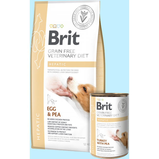 Brit Veterinary Diet Hepatic Egg & Pea
