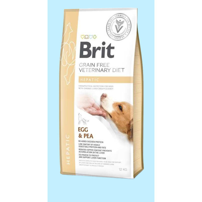 Brit Veterinary Diet Hepatic Egg & Pea