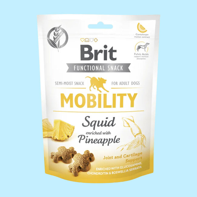 Brit Functional Snack – Mobility Squid 150g