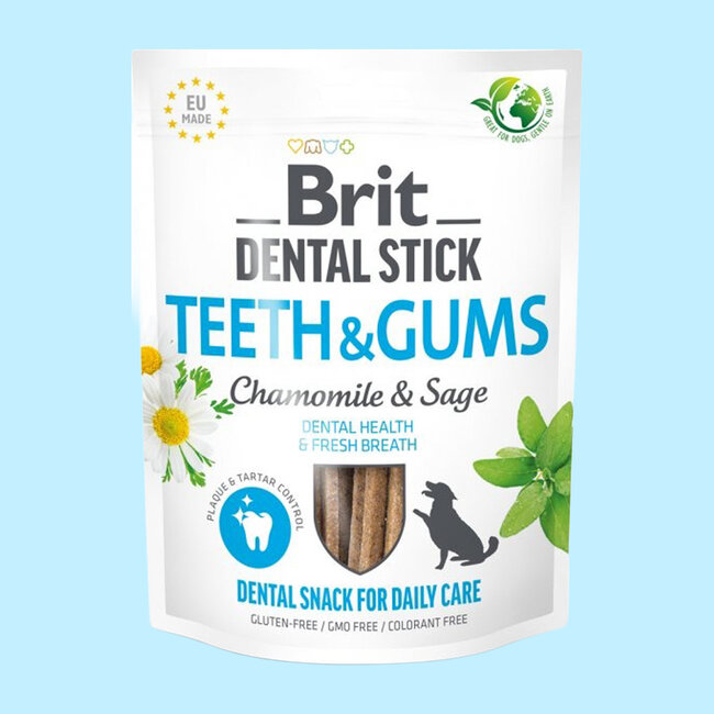 Brit Dental Stick – Teeth & Gums 7 st