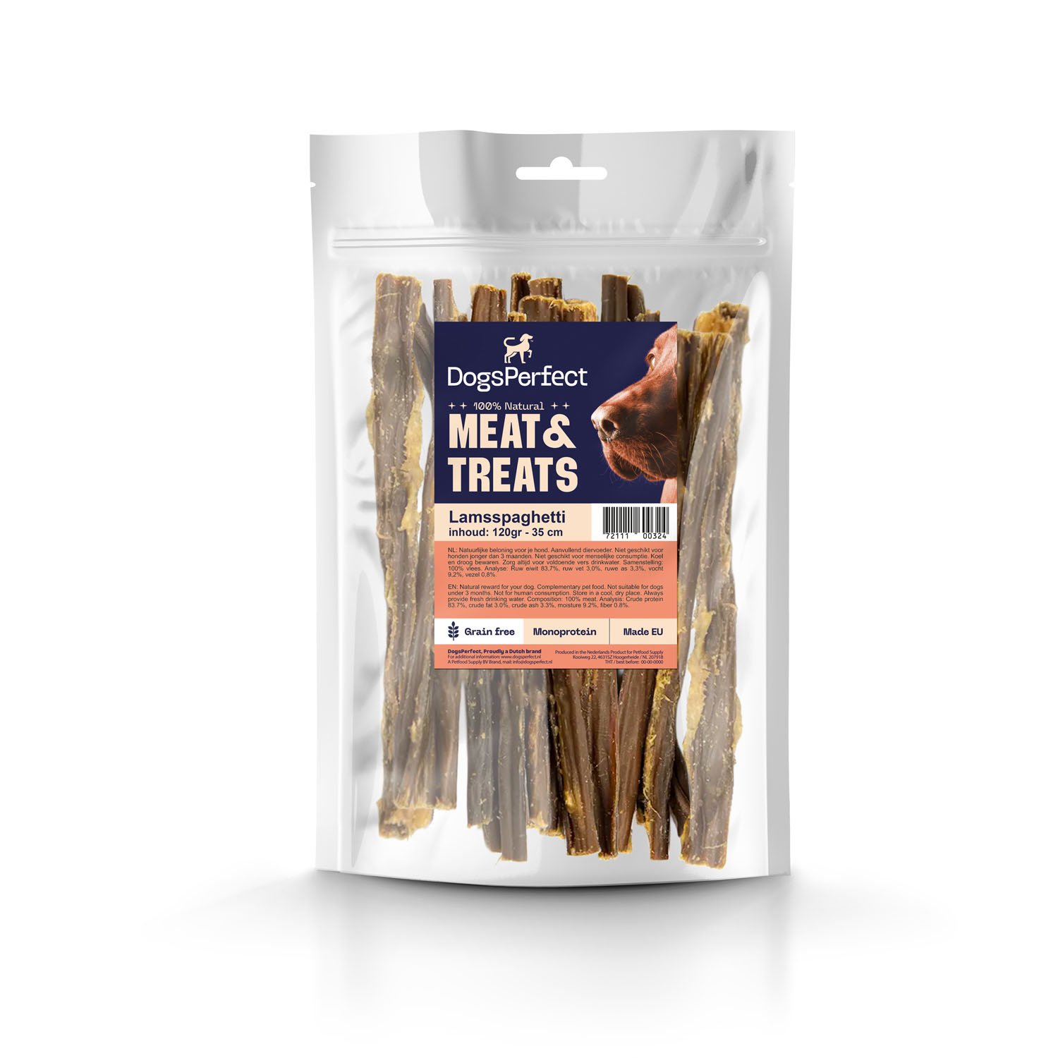 DogsPerfect Lamsspaghetti 120gr