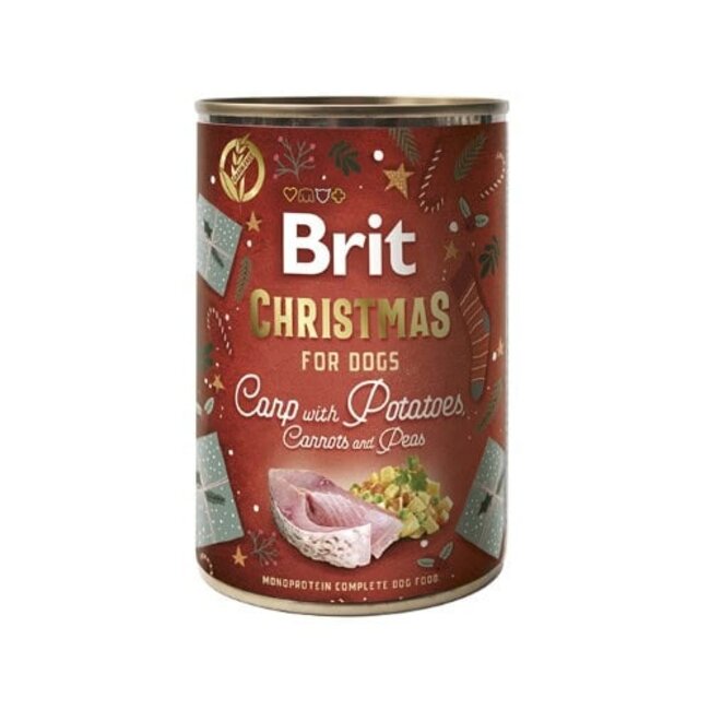 Brit Mono Protein Christmas Dinner 6 x 400g