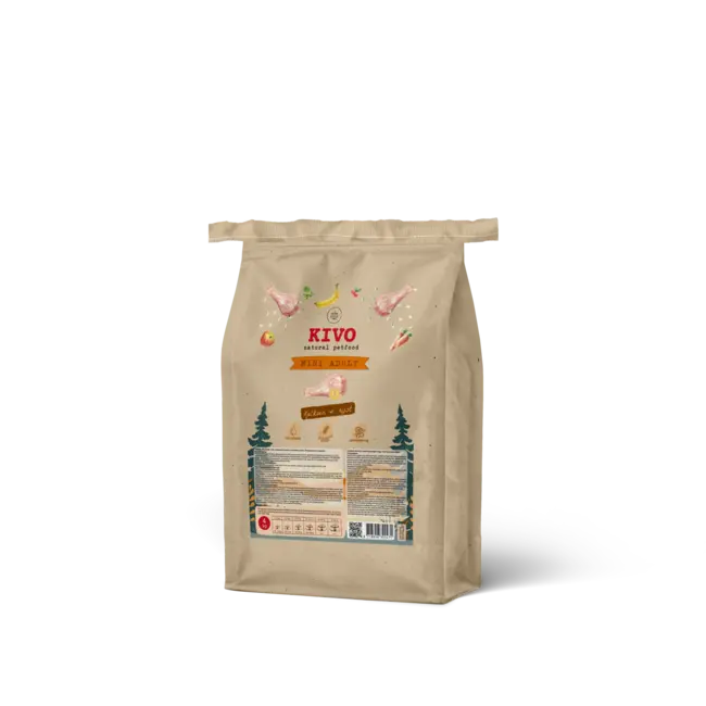 Kivo Kalkoen & Rijst - Mini 4 kg