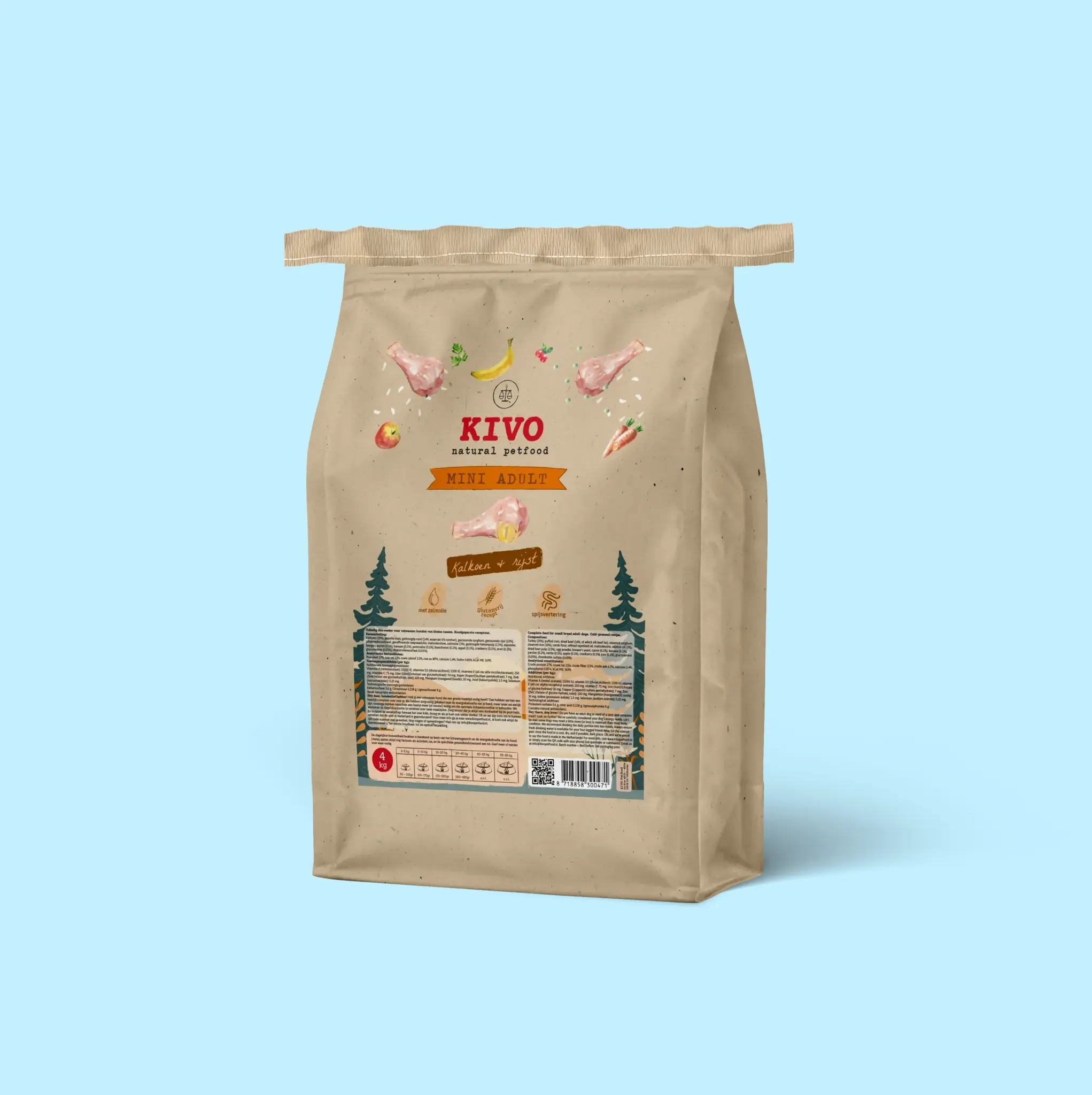 Mera Dog Pure Sensitive Truthahn & Reis 1kg