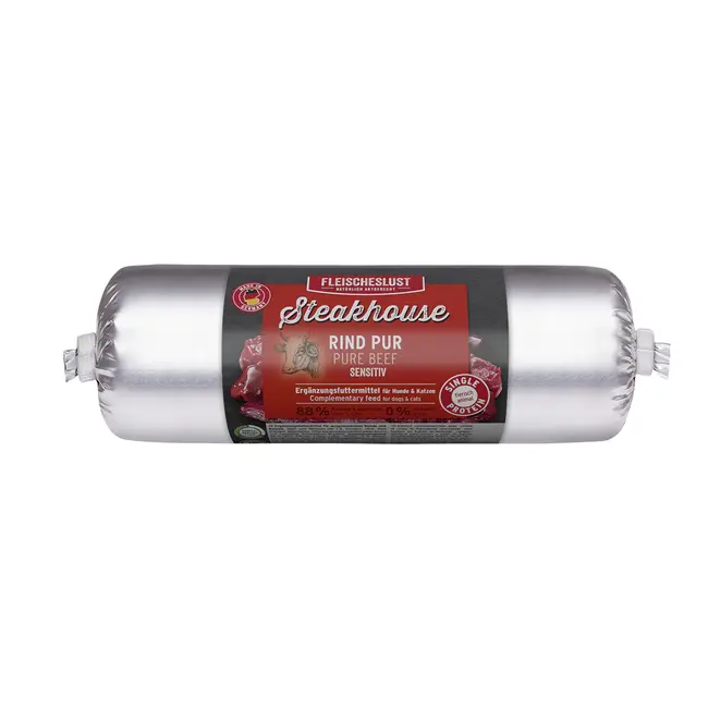 Steakhouse Worst Puur Beef 500gr