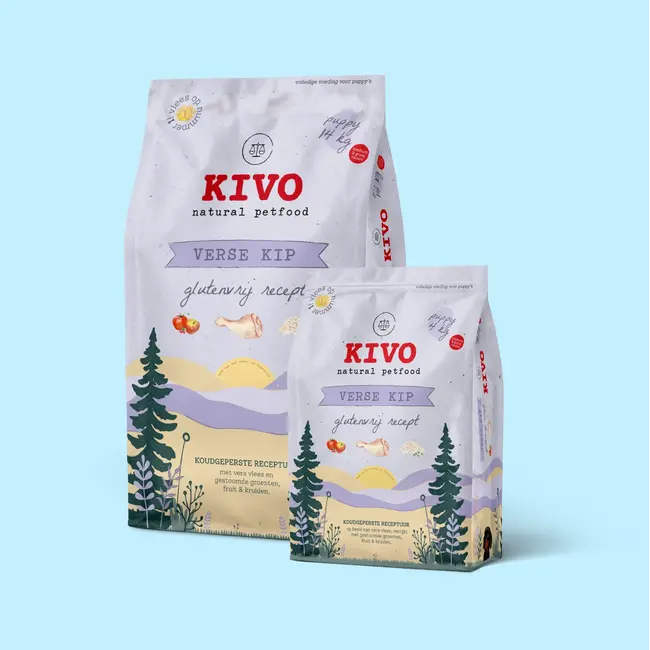 Kivo Verse Kip  Puppy - Glutenvrij