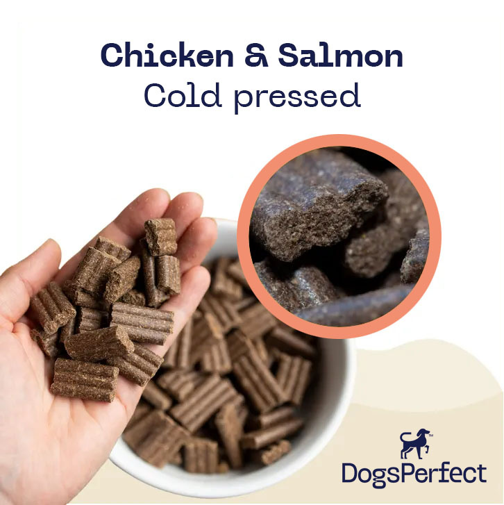 DogsPerfect - Premium Cold Pressed Chicken & Salmon - 14 kg thumbnail 3