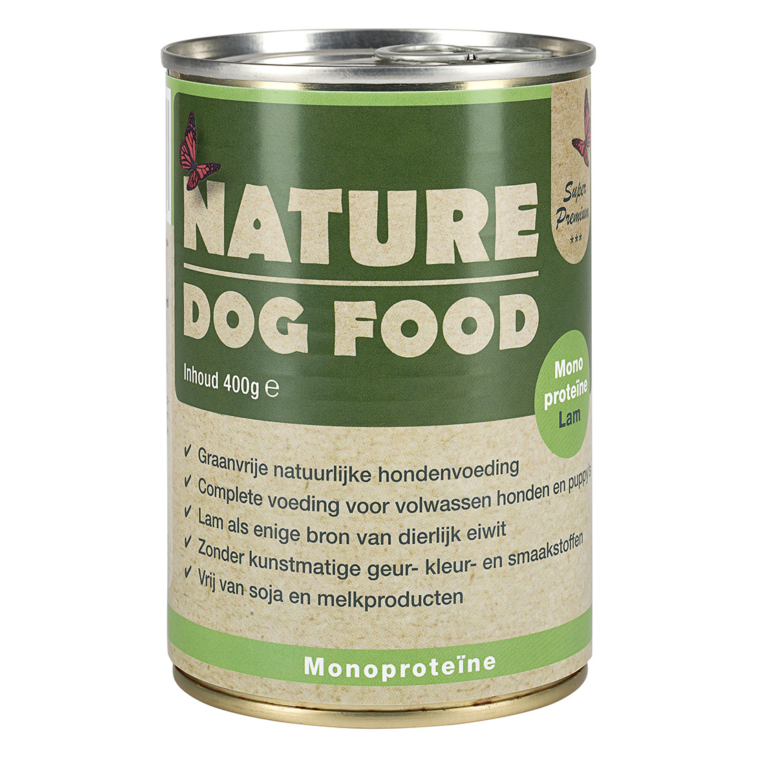 Nature Dog Food Natvoer Lam 6 x 400 gr thumbnail 2
