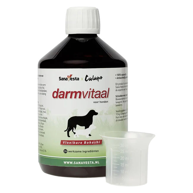 Supplementen tegen maag- en darmproblemen hond en kat