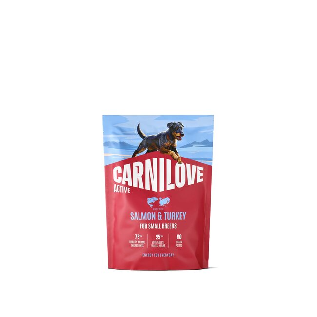 Carnilove Active Dog Salmon & Turkey Adult Small Breed