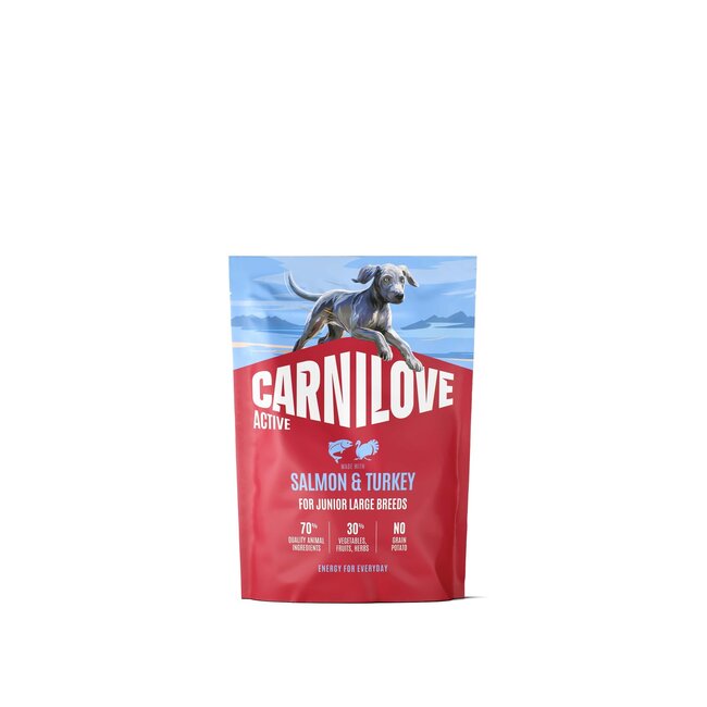 Carnilove Active Dog Salmon & Turkey Junior Large Breed