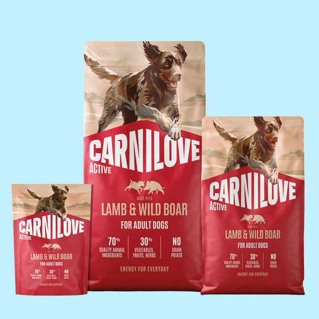 Carnilove Active Dog Lamb & Wild Boar Adult