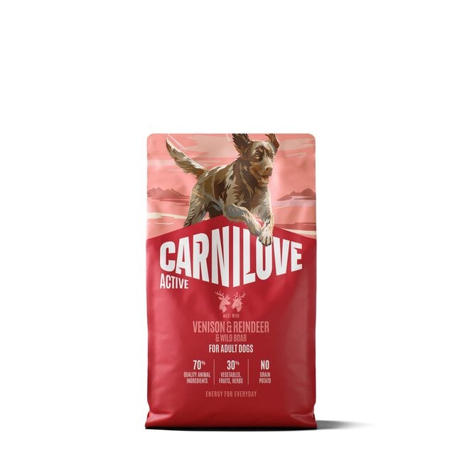 Carnilove Active Dog Venison, Reindeer & Wild Boar Adult