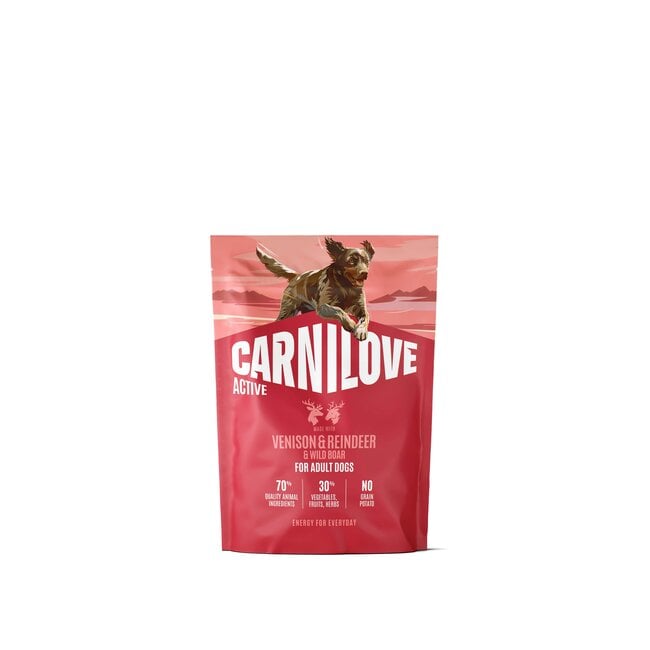 Carnilove Active Dog Venison, Reindeer & Wild Boar Adult