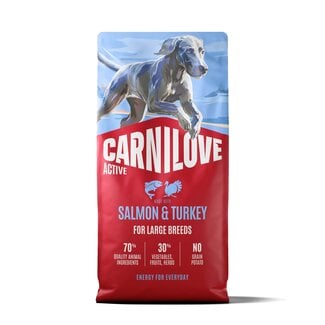 Carnilove Carnilove Active Dog Salmon & Turkey Adult Large Breed