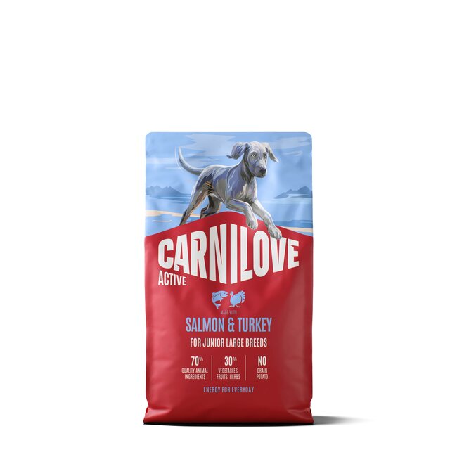 Carnilove Active Dog Salmon & Turkey Junior Large Breed